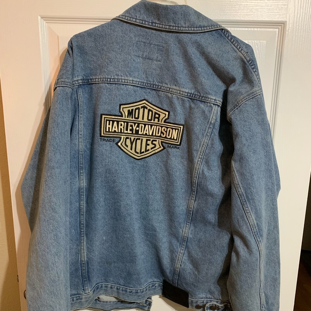 Harley Davidson Denim Jean Jacket